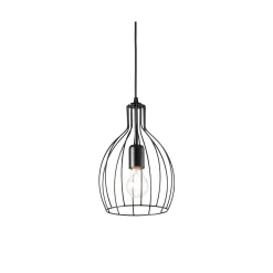 Ideal-Lux - Lampada a sospensione AMPOLLA-2 SP1 , Made in Italy, 21 x 21 x h57 cm,<Dmora Flash Sale