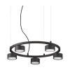 Ideal-Lux - Lampada a sospensione MINOR ROUND SP5, 50 x 50 x h29 cm,<Dmora New