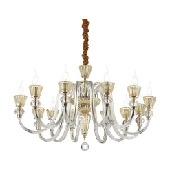 Ideal-Lux - Lampada a sospensione STRAUSS SP12, 85 x 85 x h77 cm,<Dmora Store