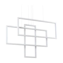 Ideal-Lux - Lampada a sospensione FRAME SP RETTANGOLO , 103 x 18 x h83 cm,<Dmora Online