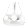 Ideal-Lux - Lampada a sospensione AUDI-10 SP5 , 49 x 49 x h47 cm,<Dmora Outlet