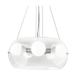 Ideal-Lux - Lampada a sospensione AUDI-10 SP5 , 49 x 49 x h47 cm,<Dmora Outlet