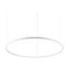 Ideal-Lux - Lampada a sospensione ORACLE SLIM SP D090 ROUND 4000K ON-OFF WH, 90 x 90 x h28 cm,<Dmora Cheap