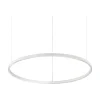 Ideal-Lux - Lampada a sospensione ORACLE SLIM SP D070 ROUND 3000K DALI WH, 70 x 70 x h28 cm,<Dmora Store