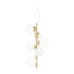Ideal-Lux - Lampada a sospensione PERLAGE SP6 , 26 x 26 x h77 cm,<Dmora Sale