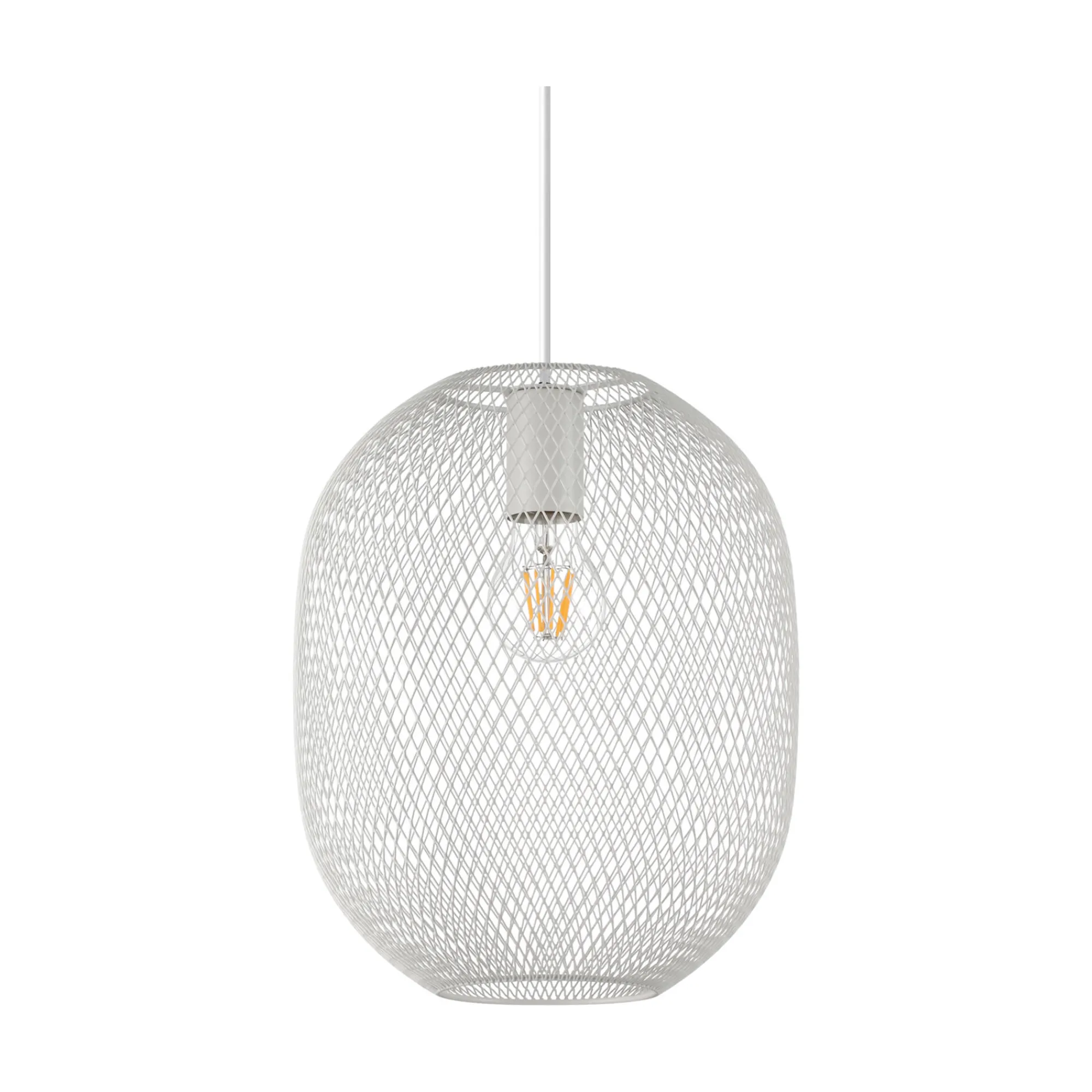 Ideal-Lux - Lampada a sospensione NET SP1 D24 , 25 x 25 x h53 cm,<Dmora Sale