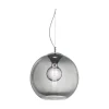 Ideal-Lux - Lampada a sospensione NEMO SP1 D20 FUME', 20 x 20 x h43 cm,<Dmora Best Sale