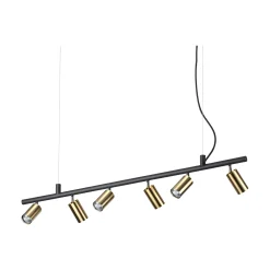 Ideal-Lux - Lampada a sospensione DYNAMITE SP6 , 116 x 6 x h36 cm,<Dmora Outlet