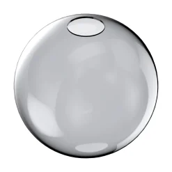 Ideal-Lux - Lampada a sospensione RUBBER VETRO D20 FUME', 20 x 20 x h20 cm,<Dmora Outlet