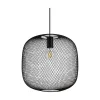 Ideal-Lux - Lampada a sospensione NET SP1 D34 NERO, 34 x 34 x h56 cm,<Dmora Flash Sale