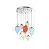 Ideal-Lux - Lampada a sospensione CLOWN SP8 COLOR, 50 x 50 x h49 cm,<Dmora Clearance