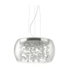 Ideal-Lux - Lampada a sospensione AUDI-80 SP5 , 40 x 40 x h45 cm,<Dmora Outlet