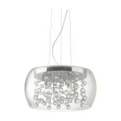 Ideal-Lux - Lampada a sospensione AUDI-80 SP5 , 40 x 40 x h45 cm,<Dmora Outlet