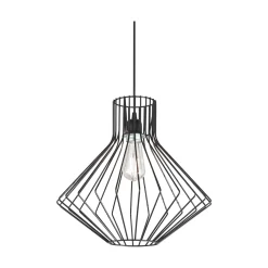Ideal-Lux - Lampada a sospensione AMPOLLA-4 SP1 , Made in Italy, 40 x 40 x h62 cm,<Dmora New