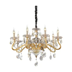 Ideal-Lux - Lampada a sospensione NEGRESCO SP8 , 74 x 74 x h76 cm,<Dmora Best