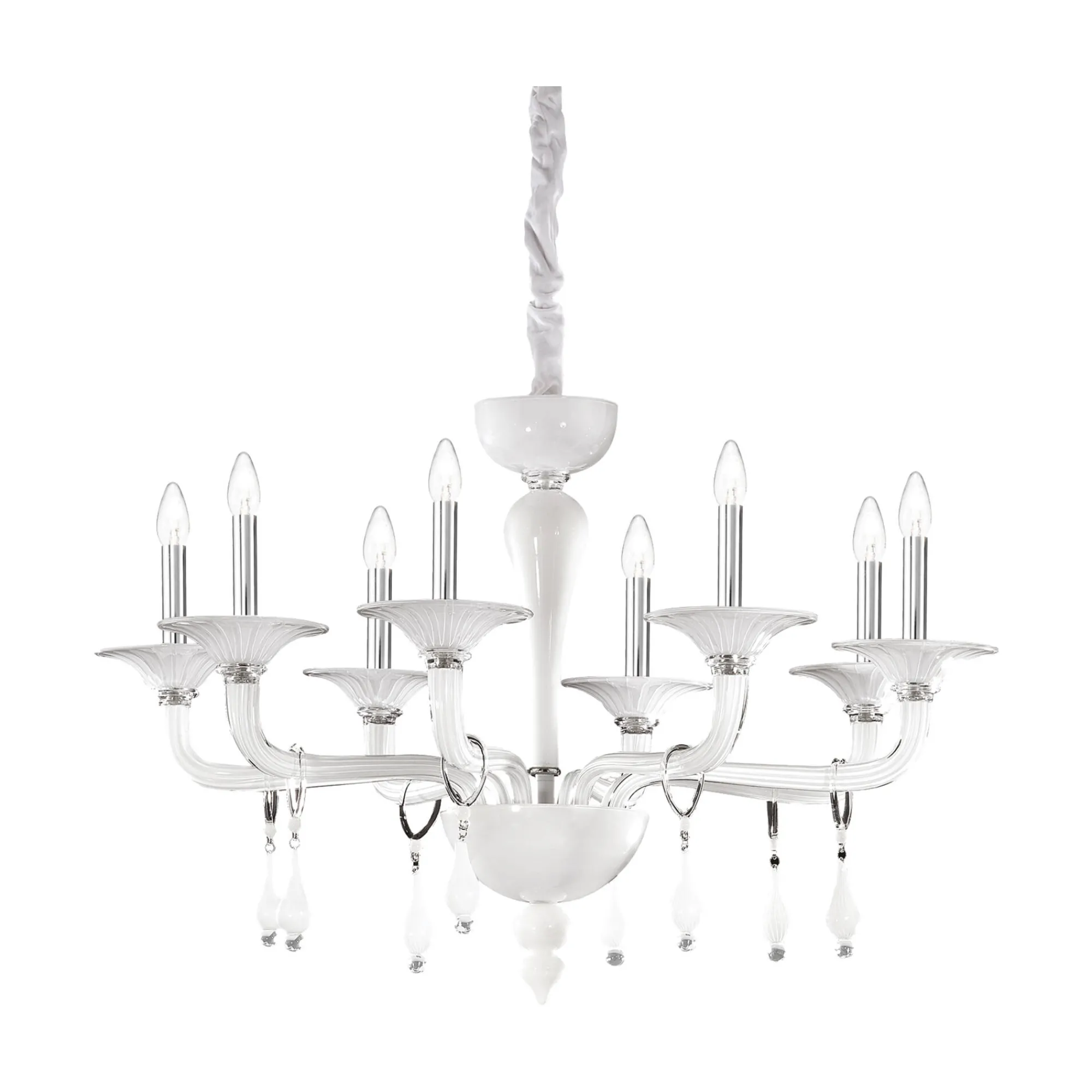 Ideal-Lux - Lampada a sospensione MIRAMARE SP8, 95 x 95 x h87 cm,<Dmora Hot