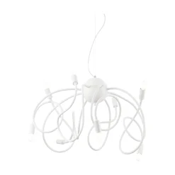 Ideal-Lux - Lampada a sospensione MULTIFLEX SP8 , 60 x 60 x h80 cm,<Dmora Cheap