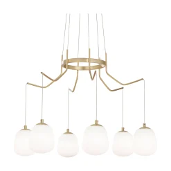 Ideal-Lux - Lampada a sospensione KAROUSEL SP6, 72 x 72 x h108 cm,<Dmora Cheap