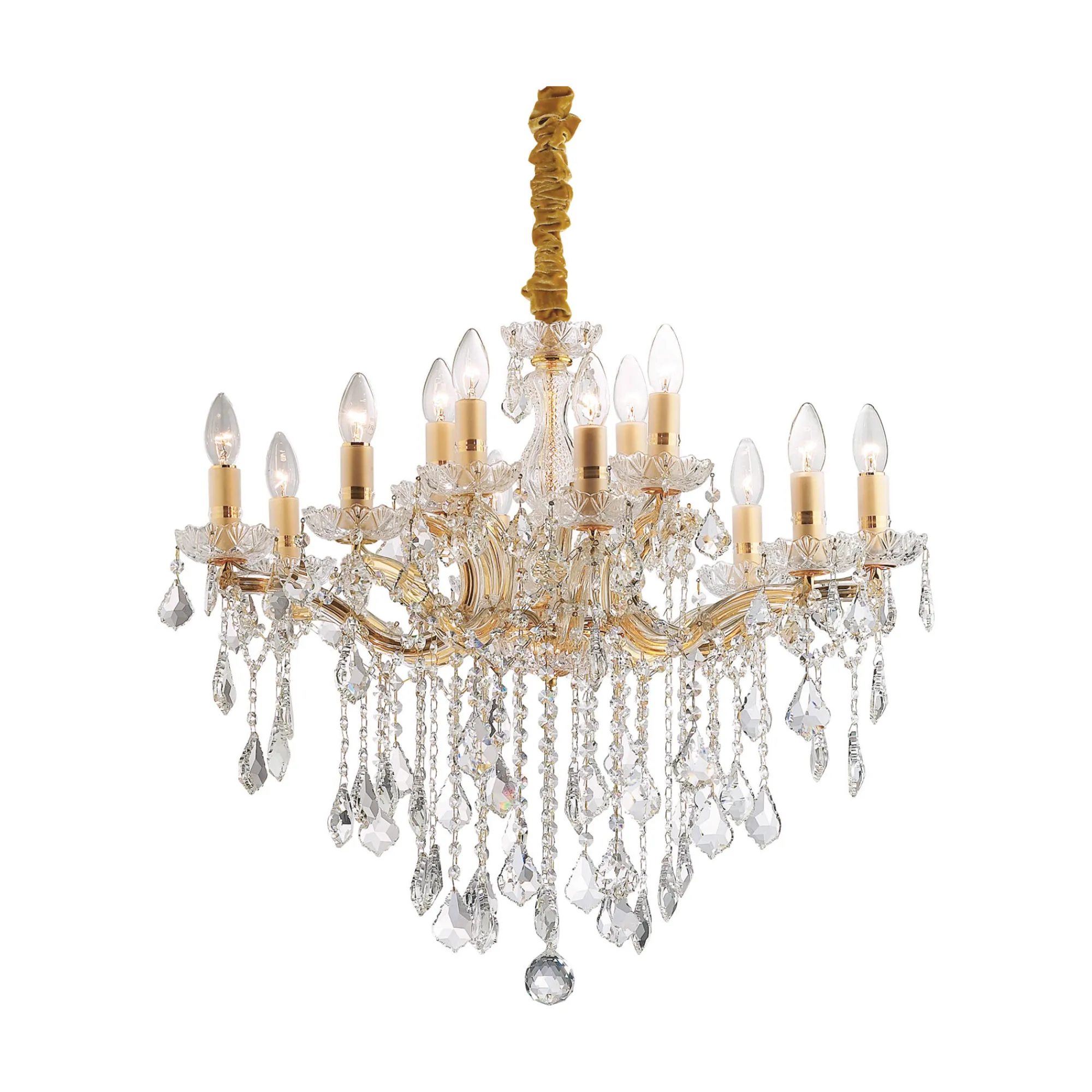 Ideal-Lux - Lampada a sospensione FLORIAN SP12 , 72 x 72 x h90 cm,<Dmora Best Sale