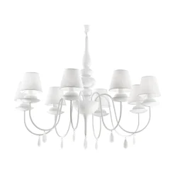 Ideal-Lux - Lampada a sospensione BLANCHE SP8 , 92 x 92 x h99 cm,<Dmora Flash Sale