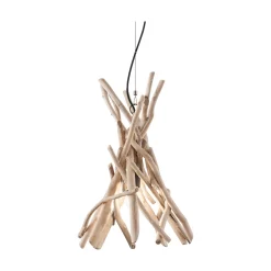 Ideal-Lux - Lampada a sospensione DRIFTWOOD SP1, 35 x 35 x h77 cm,<Dmora Clearance