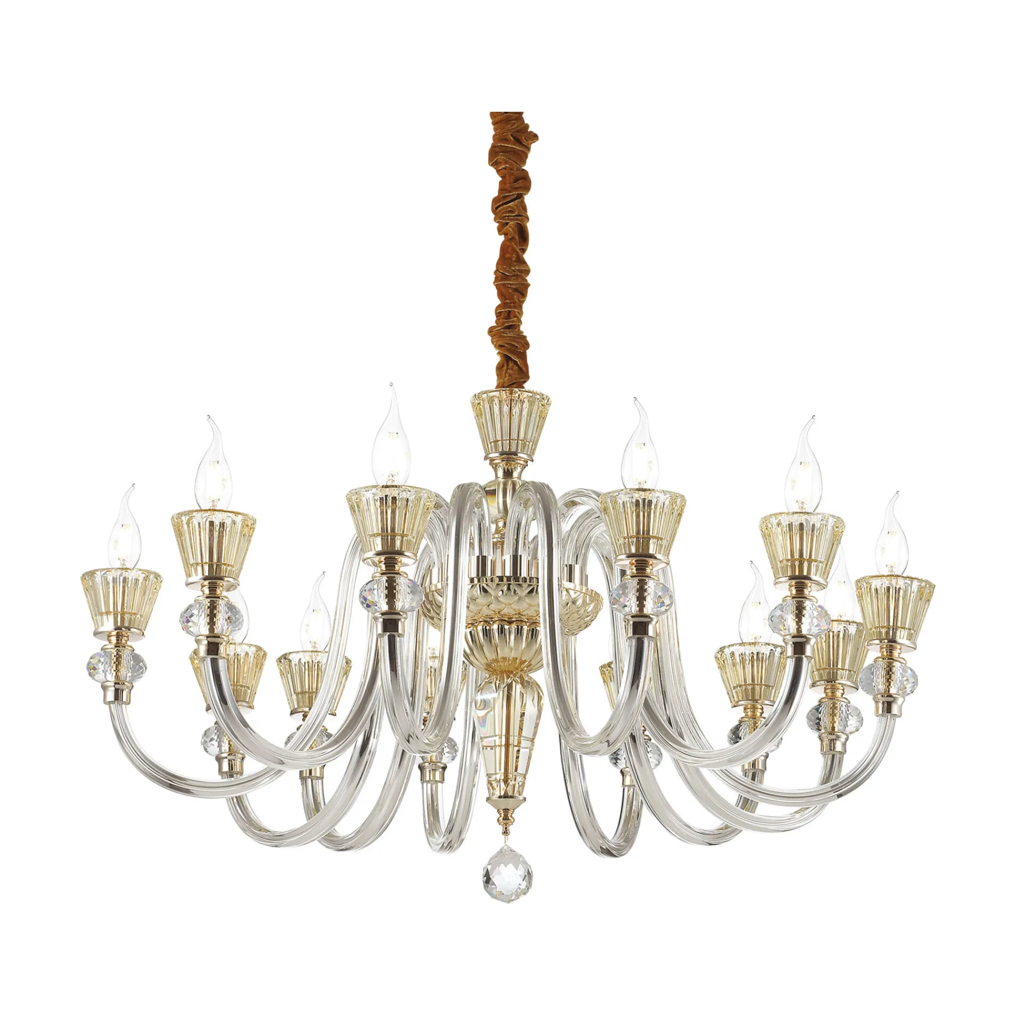 Ideal-Lux - Lampada a sospensione STRAUSS SP12, 85 x 85 x h77 cm,<Dmora Store