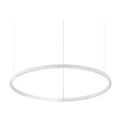 Ideal-Lux - Lampada a sospensione ORACLE SLIM SP D070 ROUND 3000K DALI WH, 70 x 70 x h28 cm,<Dmora Store