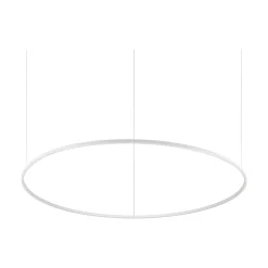 Ideal-Lux - Lampada a sospensione ORACLE SLIM SP D150 ROUND 4000K ON-OFF WH, 150 x 150 x h28 cm,<Dmora Best Sale