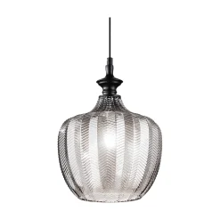 Ideal-Lux - Lampada a sospensione LORD SP1 FUME', 23 x 23 x h58 cm,<Dmora Online