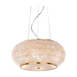 Ideal-Lux - Lampada a sospensione PASHA' SP6 , 40 x 40 x h44 cm,<Dmora Cheap