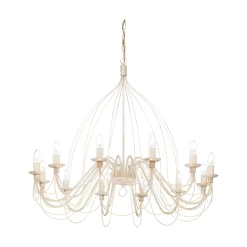 Ideal-Lux - Lampada a sospensione CORTE SP12 , Made in Italy, 95 x 95 x h108 cm,<Dmora Cheap