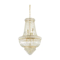 Ideal-Lux - Lampada a sospensione DUBAI SP10 , 52 x 52 x h108 cm,<Dmora Shop