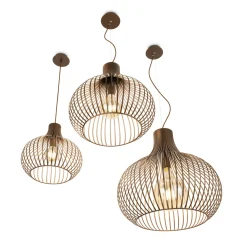 Ideal-Lux - Lampada a sospensione ONION SP1 D38, 38 x 38 x h63 cm,<Dmora Sale