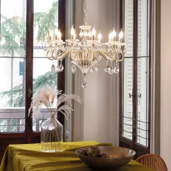 Ideal-Lux - Lampada a sospensione NEGRESCO SP10 , 85 x 85 x h85 cm,<Dmora Discount