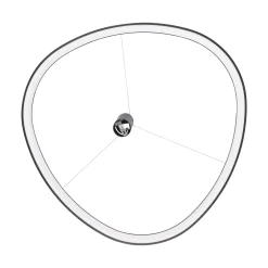Ideal-Lux - Lampada a sospensione GEMINI SP D081 ON-OFF , 81 x 81 x h29 cm,<Dmora Cheap