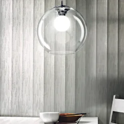 Ideal-Lux - Lampada a sospensione NEMO SP1 D40 , 40 x 40 x h62 cm,<Dmora Best