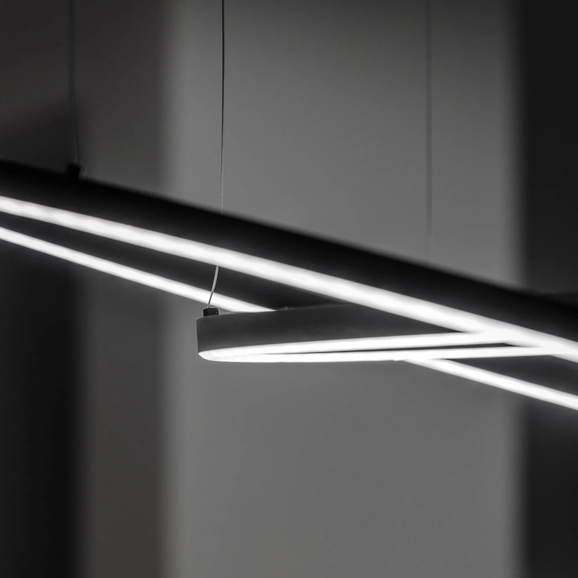 Ideal-Lux - Lampada a sospensione ORACLE SLIM SP D090 ROUND 3000K ON-OFF BK, 90 x 90 x h28 cm,<Dmora Shop