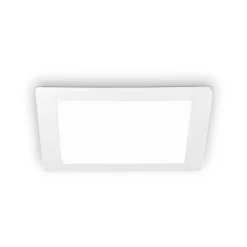 Ideal-Lux - Lampada da incasso GROOVE FI 30W SQUARE 3000K, 23 x 23 x h4 cm,<Dmora Flash Sale