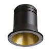 Ideal-Lux - Lampada da incasso VIRUS FI BK GD, 4 x 4 x h4 cm, Nero e Oro<Dmora Discount