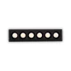 Ideal-Lux - Lampada da incasso LIKA FI SLIM 10W 3000K BK, 12 x 3 x h4 cm,<Dmora Flash Sale