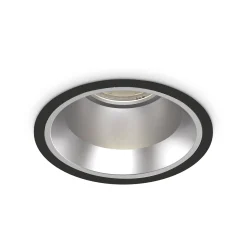 Ideal-Lux - Lampada da incasso OFF FI 28W 4000K BK, 16 x 16 x h10 cm,<Dmora Sale