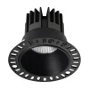 Ideal-Lux - Lampada da incasso GAME TRIMLESS ROUND 11W 3000K BK , 10 x 10 x h8 cm,<Dmora New