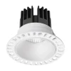 Ideal-Lux - Lampada da incasso GAME TRIMLESS ROUND 11W 3000K WH , 10 x 10 x h8 cm,<Dmora New