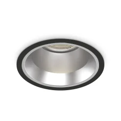 Ideal-Lux - Lampada da incasso OFF FI 15W 3000K BK, 11 x 11 x h8 cm,<Dmora Discount