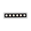 Ideal-Lux - Lampada da incasso LIKA FI SLIM 20W 3000K WH, 24 x 3 x h4 cm,<Dmora Discount