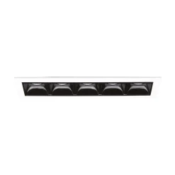 Ideal-Lux - Lampada da incasso LIKA FI TRIM 12W 4000K WH, 15 x 5 x h5 cm,<Dmora Discount
