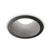 Ideal-Lux - Lampada da incasso GAME TRIM ROUND 20W 3000K BK BK, 12 x 12 x h11 cm,<Dmora Clearance