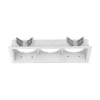 Ideal-Lux - Lampada da incasso BENTO FRAME SQUARE TRIPLE WH, 21 x 9 x h3 cm, Nero<Dmora New