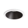 Ideal-Lux - Lampada da incasso GAME TRIM ROUND 11W 3000K WH BK, 9 x 9 x h8 cm, Bianco e Nero<Dmora Best Sale