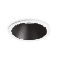 Ideal-Lux - Lampada da incasso GAME TRIM ROUND 11W 3000K WH BK, 9 x 9 x h8 cm, Bianco e Nero<Dmora Best Sale